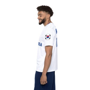 Camiseta de fútbol con la bandera de Corea del Sur / Camiseta personalizada con nombre y número imagen 6