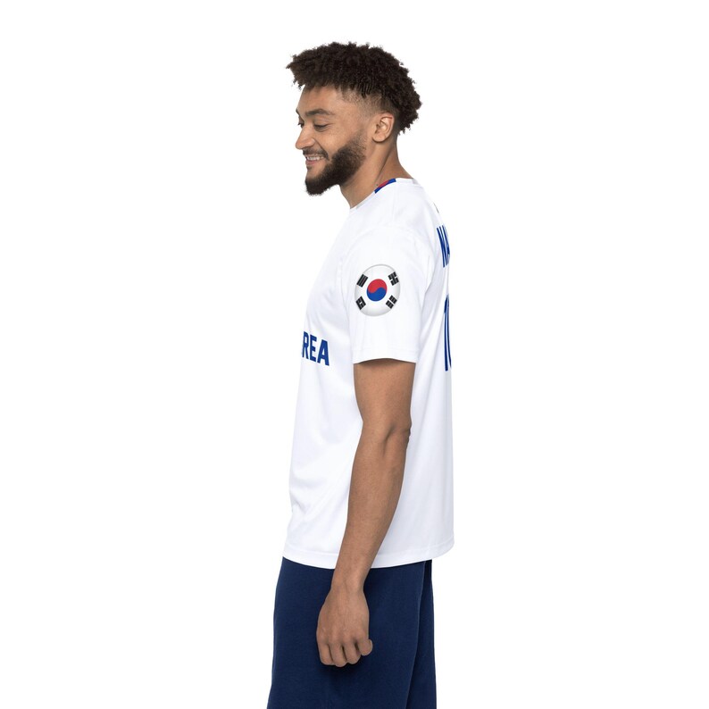 Camiseta de fútbol con la bandera de Corea del Sur / Camiseta personalizada con nombre y número imagen 6