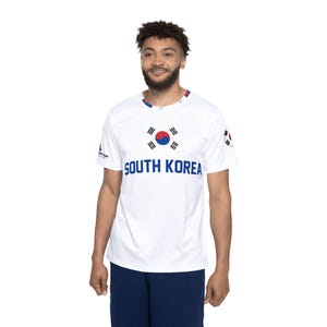 Camiseta de fútbol con la bandera de Corea del Sur / Camiseta personalizada con nombre y número imagen 9