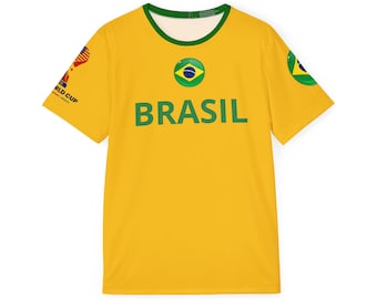 Brasilien Fußball Trikot | 2026 WM Fan Shirt, Name Name Nummer 10
