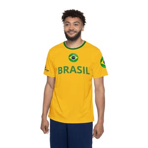 Brazil Football Jersey | 2026 World Cup Fan Shirt, Custom Name Number 10 Bild 9