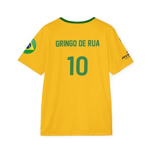 Brazil Football Jersey | 2026 World Cup Fan Shirt, Custom Name Number 10 Bild 2