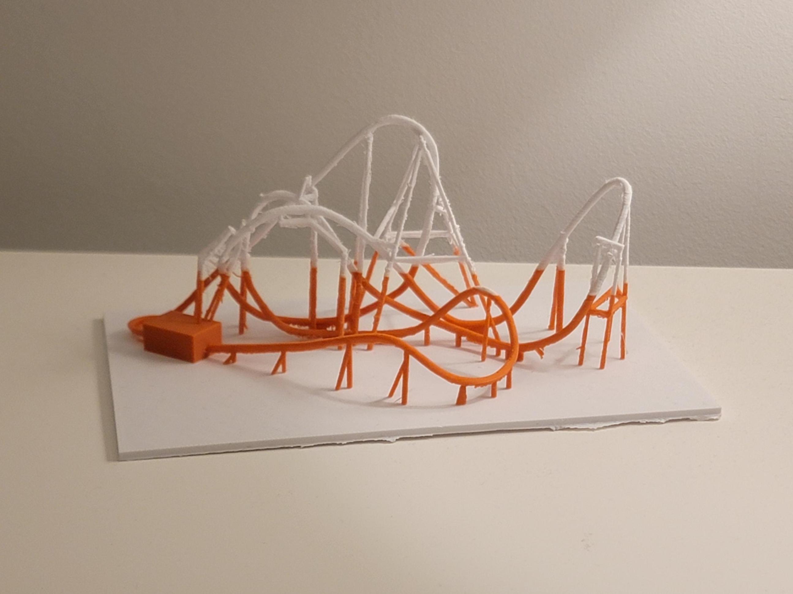 Hyperia 3D Model - Thorpe Park - Etsy