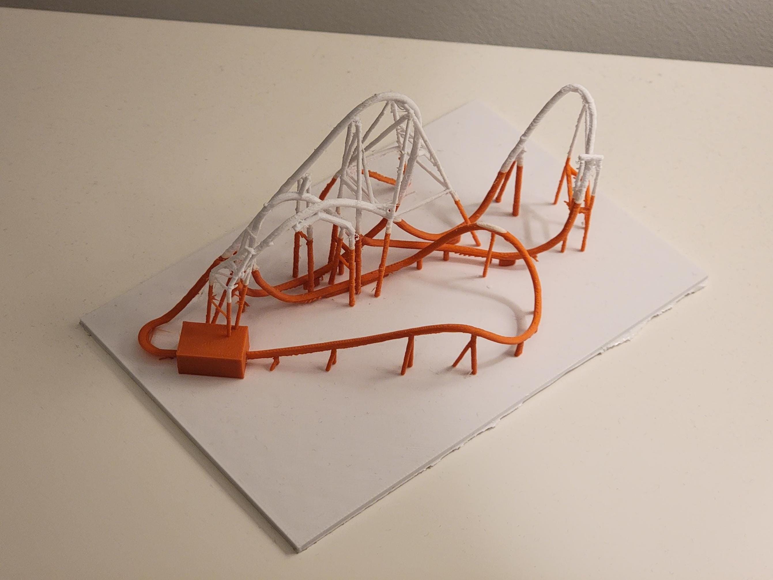 Hyperia 3D Model - Thorpe Park - Etsy