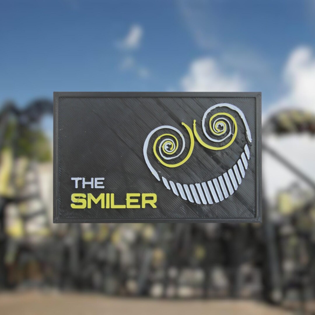 The Smiler Logo Alton Towers Etsy