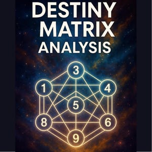 運命マトリックス分析/数秘術/金運/恋愛運/才能占い/占星術予測/出生図/誕生占星術/太陽星図