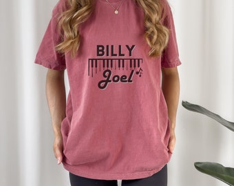 Billy Joel Shirt Billy Joel TShirt Piano Shirt Concert Shirt Piano Man Retro Classic T-Shirt