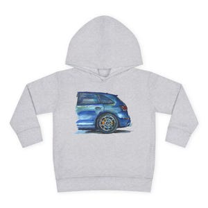 Sepang Blue Audi B8 8 SQ5 - Toddler Hoodie, Car Enthusiast Kids Clothing, Back to School Shirt