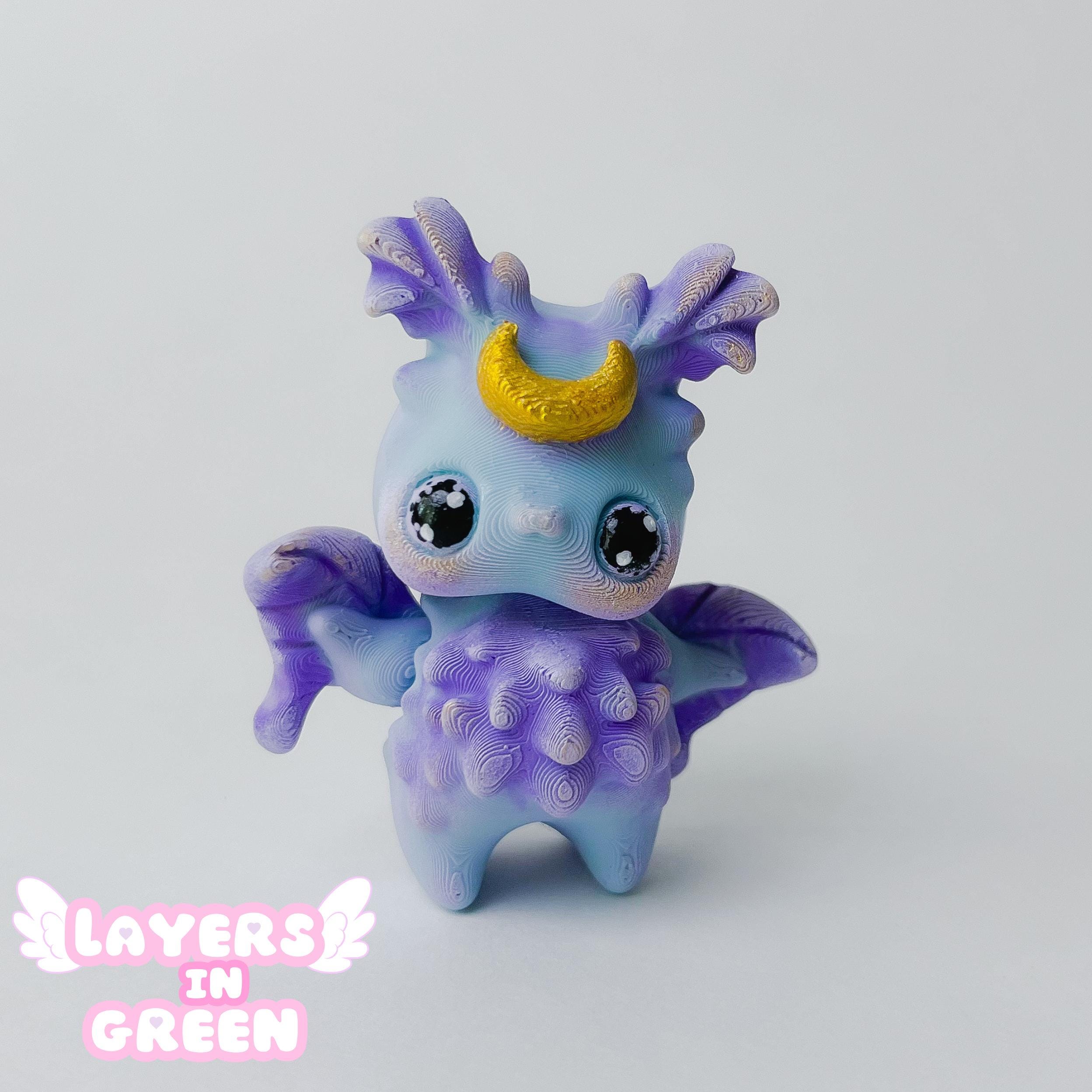 Moth Pixie STL File, 3D Printing Fidget Toy (digital Download) - Etsy