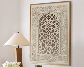 Mosque Art Print, Islamic Wall Art Muslim Poster Arabic Decor, Eid Ramadan Gift, Large Wall Art Canvas #1996