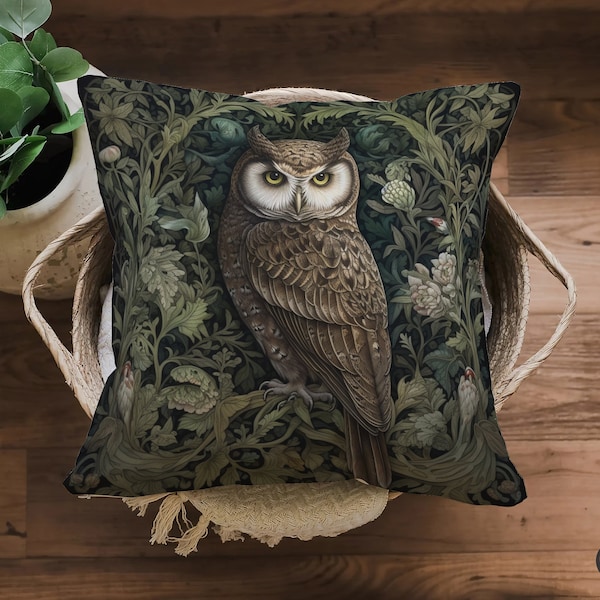 Owl Pillow Etsy