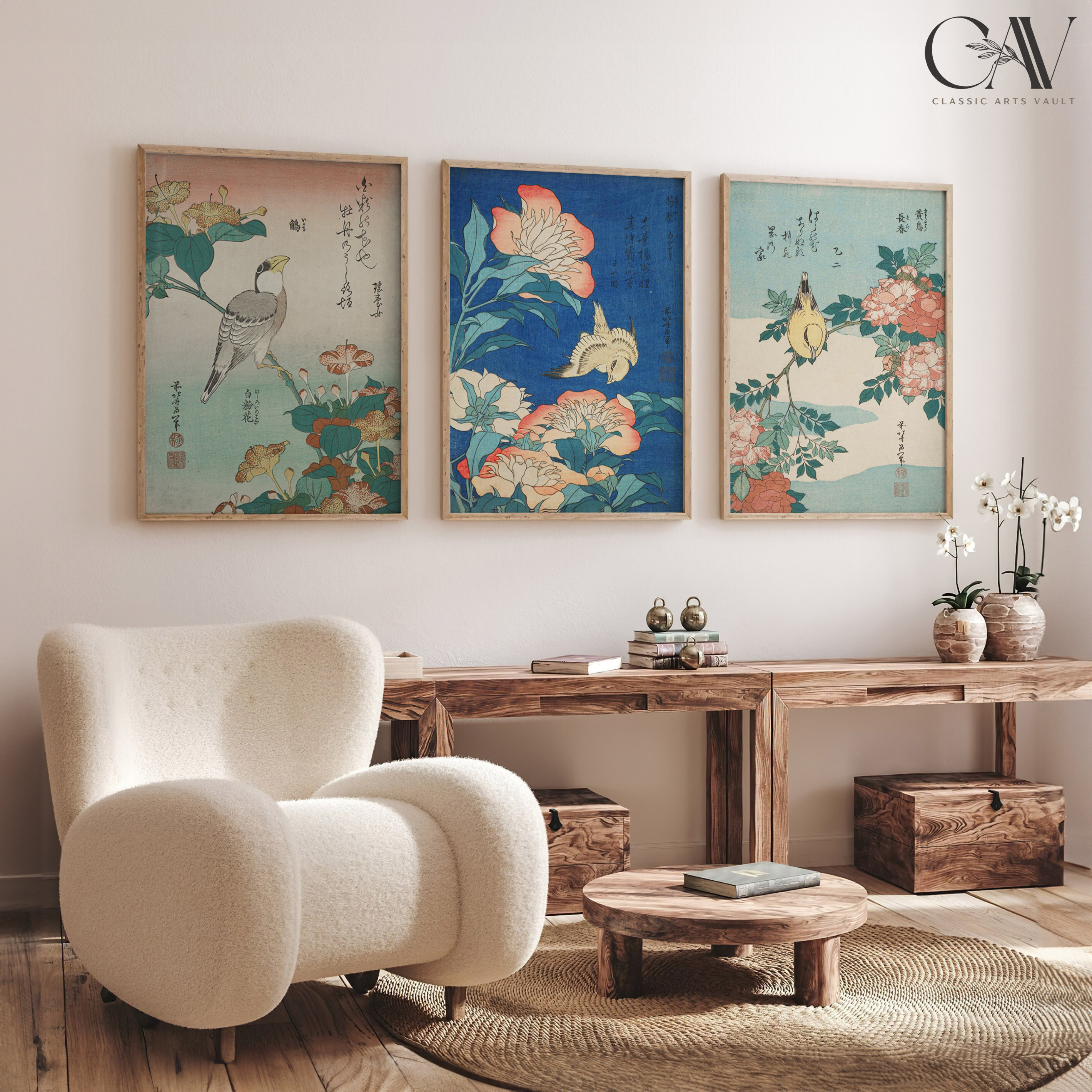 Katsushika Hokusai Japanese Woodblock Art Print Ukiyo-e Poster