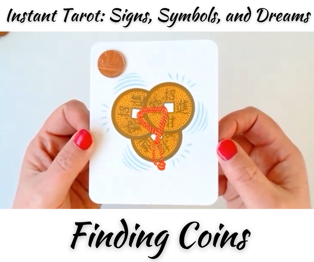 Tarot Reading Instant Access Coins Spiritual Meaning Interpretation