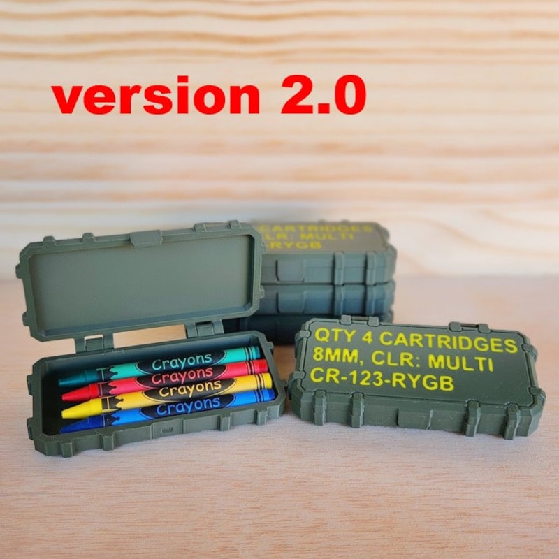 Tactical Crayon Case v2.0