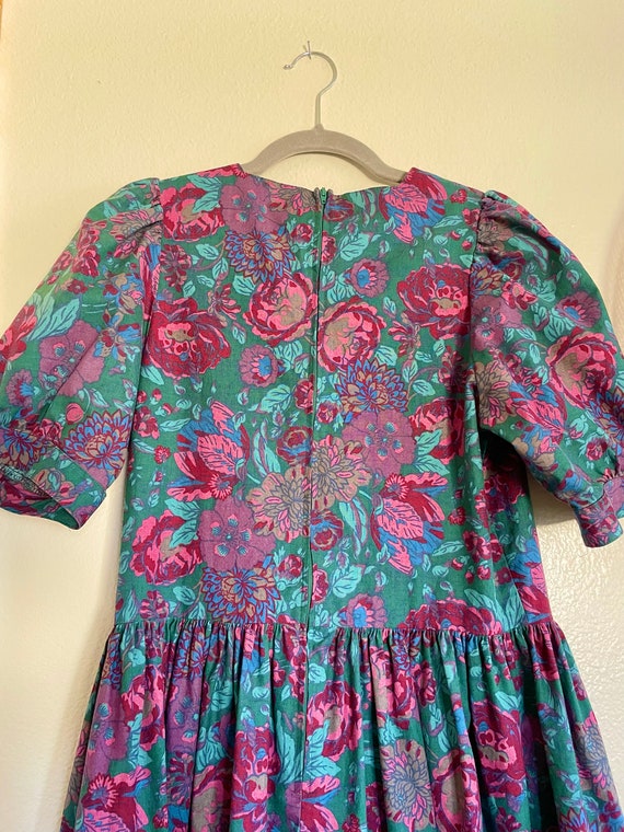 Vintage Floral Laura Ashley Made in Great Britian… - image 4