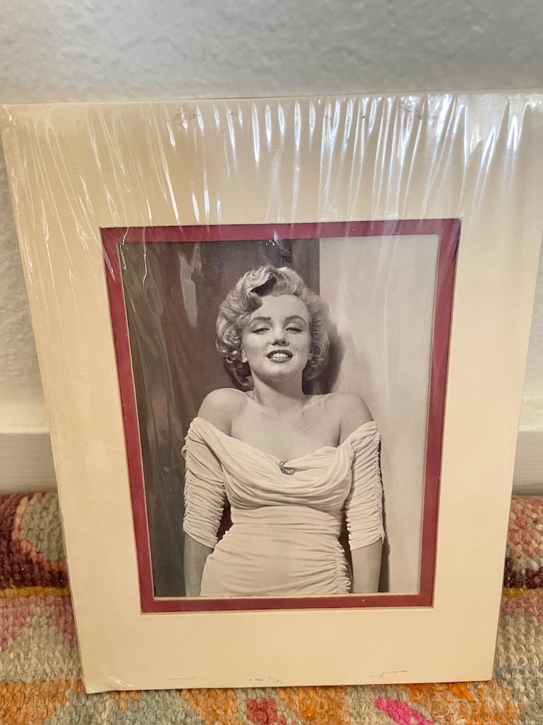 Marilyn Monroe Wall Art – Vintage Black and White Photo Print – Retro ...