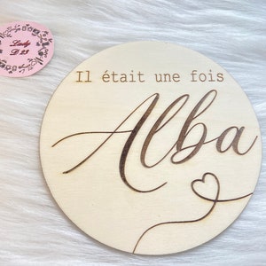 Wooden card announcement birth baby delivery personalized first name maternity surprise ⋆ Hello everyone Welcome Hello Baby