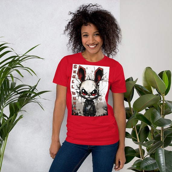 Skull bunny t shirt new arrivals