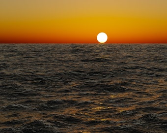 Beautiful Sunset with Ocean