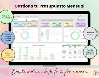 Personal Finance Dashboard Template: Excel & Google Sheets