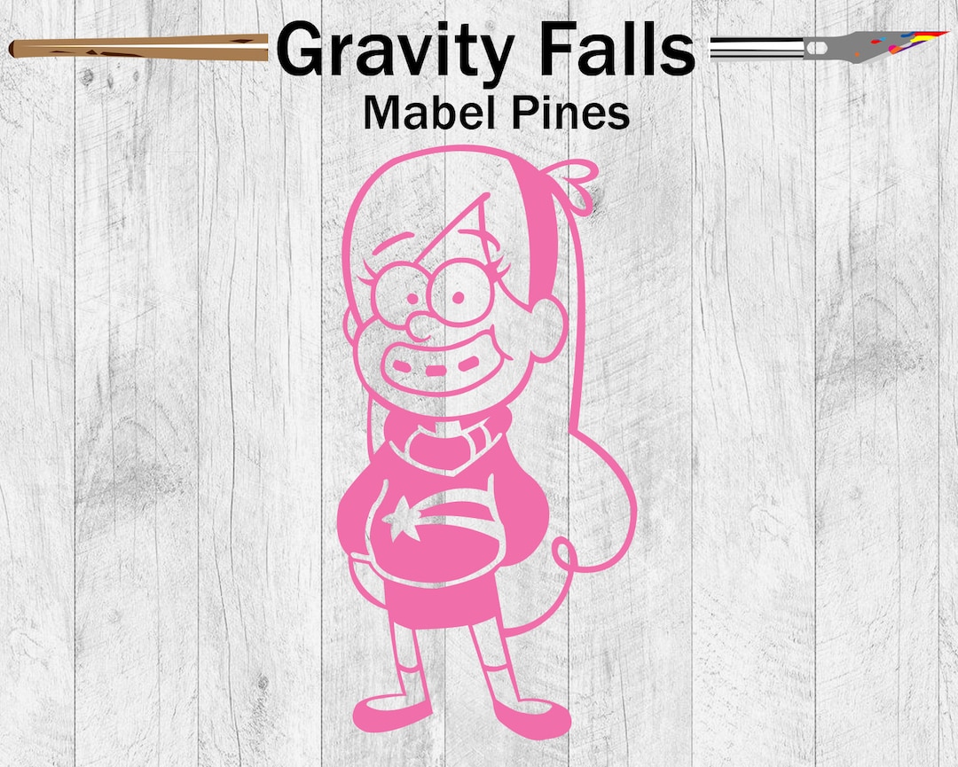Mabel Pines Gravity Falls Vinyl Decal Sticker - Etsy