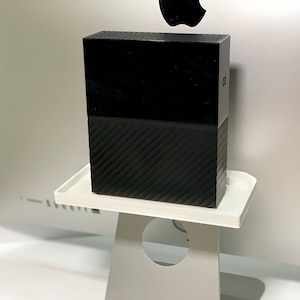 Apple iMac Hidden Storage Shelf | Large Hard Drive Shelf Capacity | Apple Accessories | FREE SHIPPING