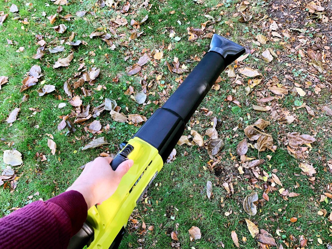 Ryobi Leaf Blower Flat Nozzle Attachment Tip, Better Air Flow for Ryobi