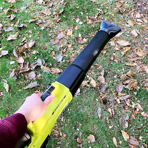 Ryobi Leaf Blower Flat Nozzle Attachment Tip, Better Air Flow for Ryobi 730, 650, & 600 CFM Leaf Blowers, Ryobi Leaf Blower Accessories