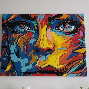 Acrylic painting