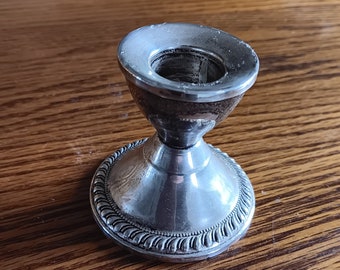 Sterling Silver Candle Holder