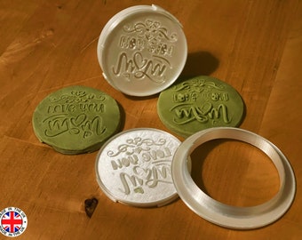 Print@Home - Mothers Day Cookie Stamp Set - embosser debosser cutter - STL File - DIGITAL DOWNLOAD