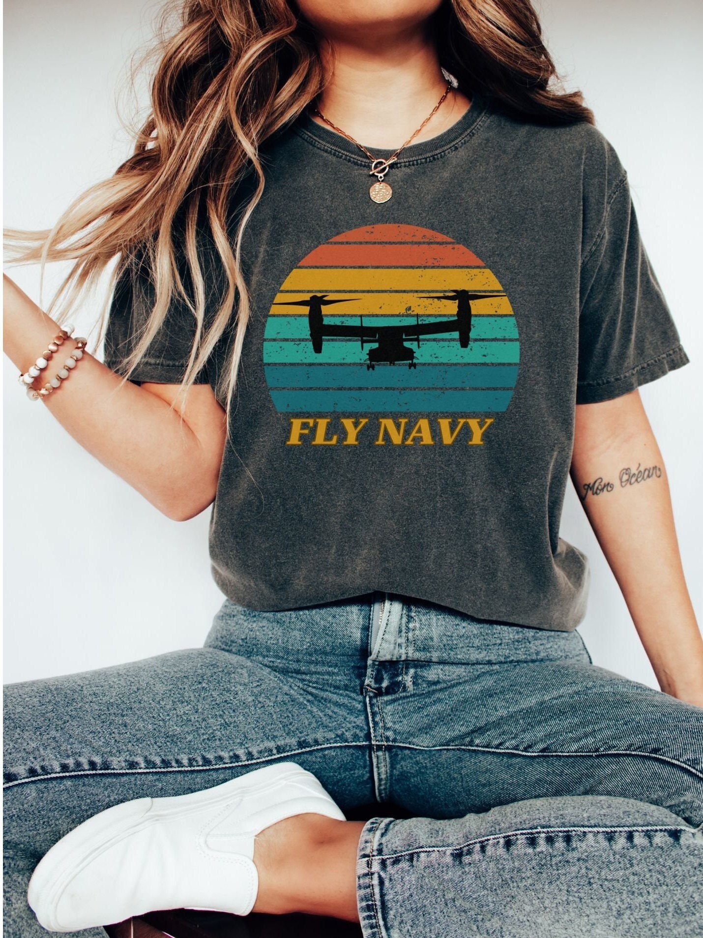 Vent Shirt in Navy