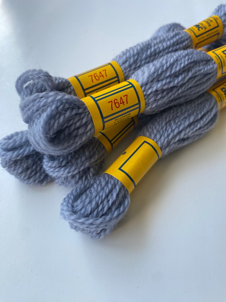 Vintage Wool Tapestry Yarn Laine Divisible FLORALIA DMC Needlepoint