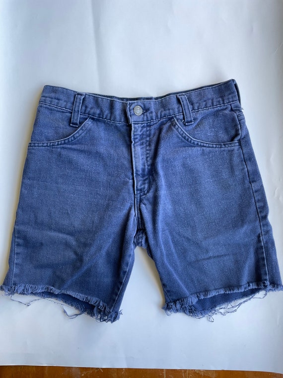 Vintage LEVI'S cut off jeans - soft cotton twill 1