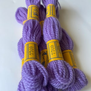 Vintage Wool Tapestry Yarn - Laine Divisible Floralia DMC - needlepoint, embroidery - 100% Wool