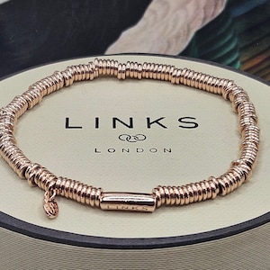 Links of london sweetie bracelet rose gold outlet