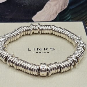 Beautiful Links of London 'pure' Heart Bracelet, Sterling Beautiful Links of London 'pure' Heart Bracelet, Sterling