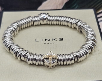 2024公式店舗 Sweetheart London of Links Bracelet, 18k and Silver Sterling アクセサリー