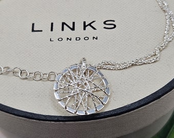 Links of london dream catcher polyhidrial necklace