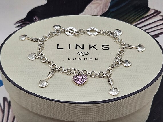 Links of sale london heart bracelet