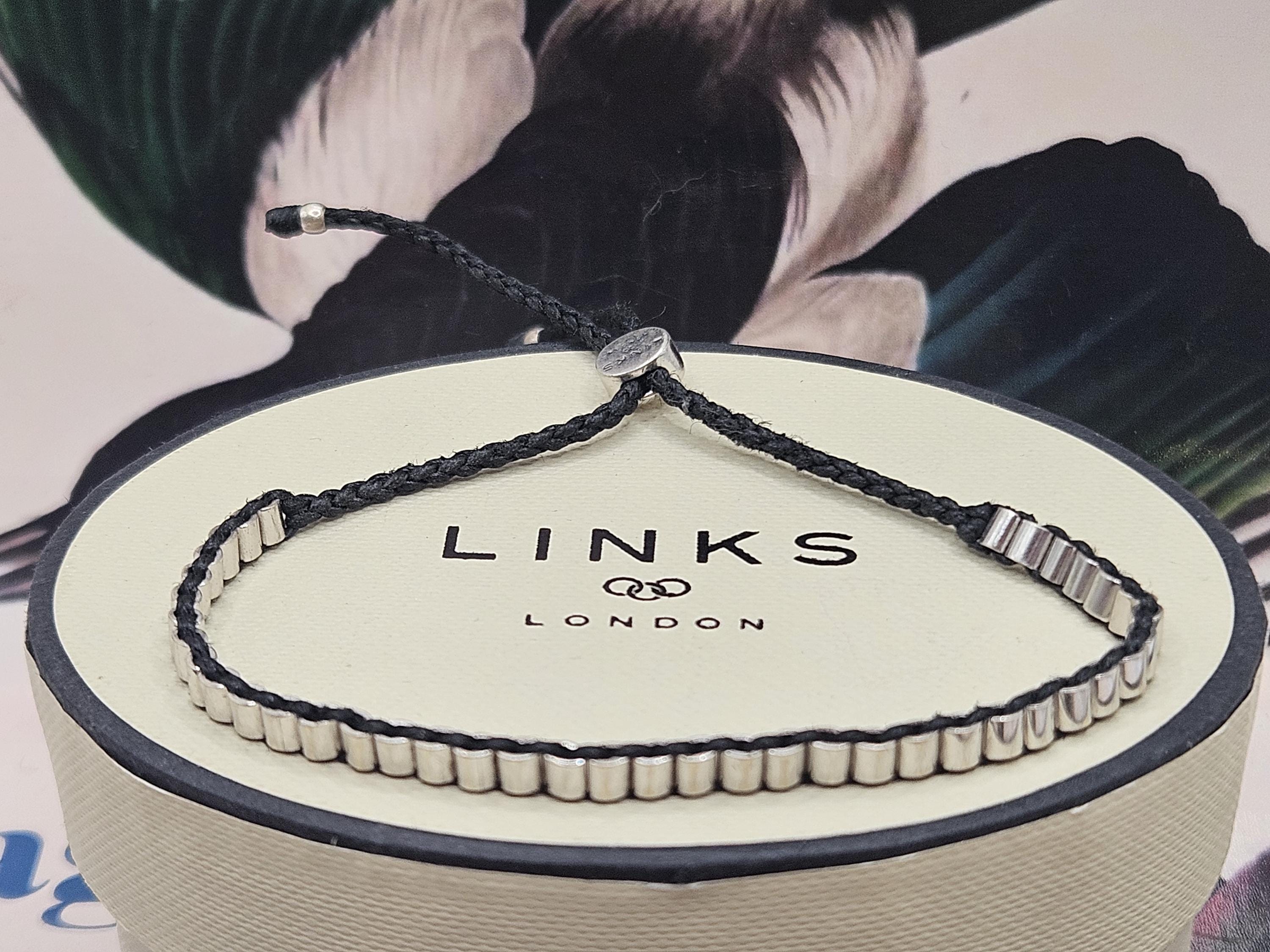 Montre Links Of London En Acier Inoxydable - Bracelet Toile, Unisexe, Occasion Excellent état