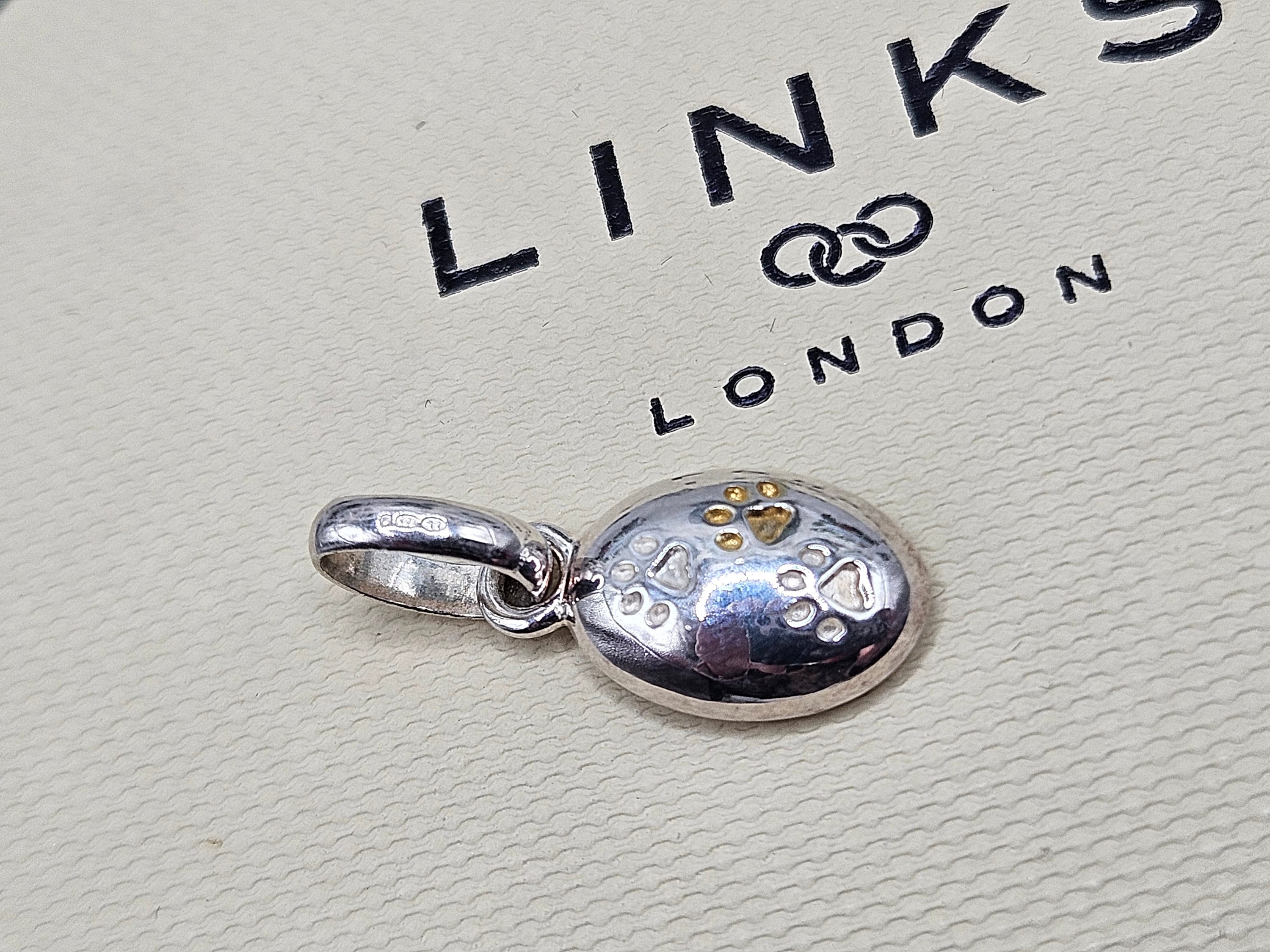 Links of london paw print best sale charm