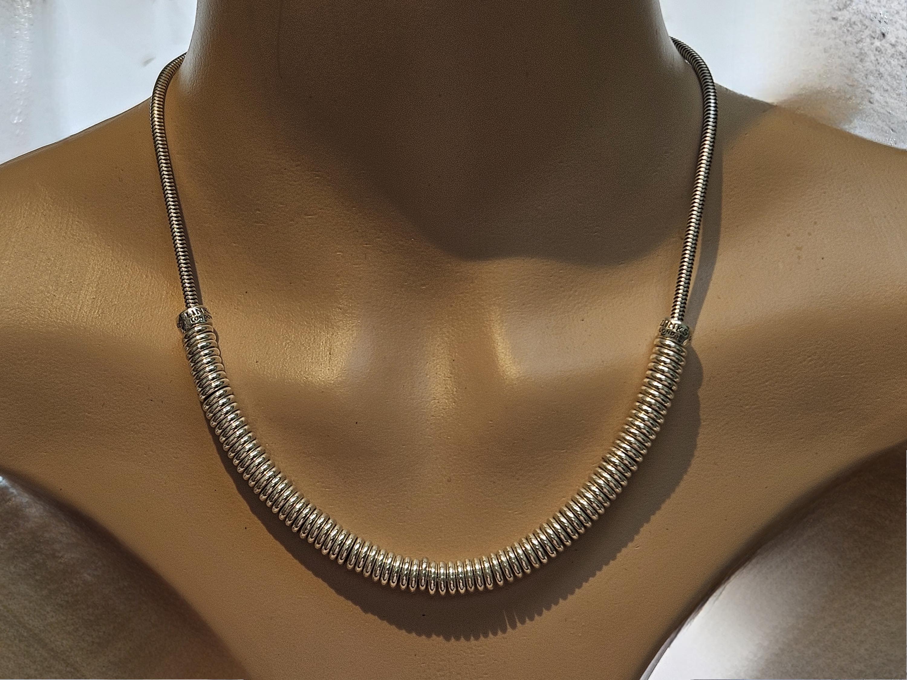 ★SENTIMENTS★ NO.443 [925 SILVER] NECKLACE SJDOFU 925 Sterling Silver Necklace Dense Inlaid Ball