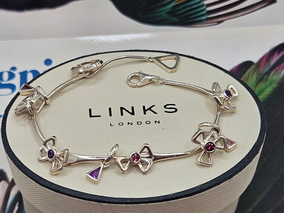 Links of deals london butterfly bracelet