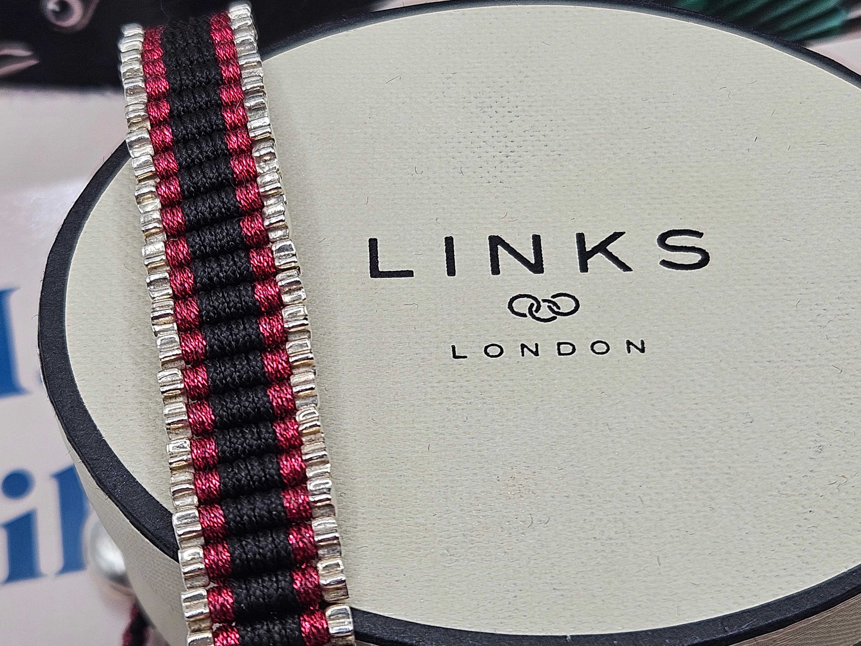 Rare Ltd Edition Links of London Star Friendship Bracelet in