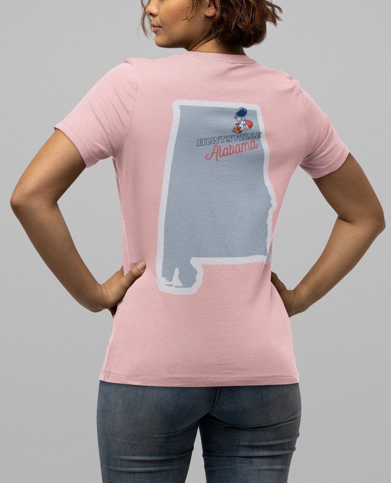 Huntsville Alabama City Pride Shirt, Huntsville space legacy, Alabama State tee, Rocket City Unique Gift, Unisex Jersey Short Sleeve Tee bild 5