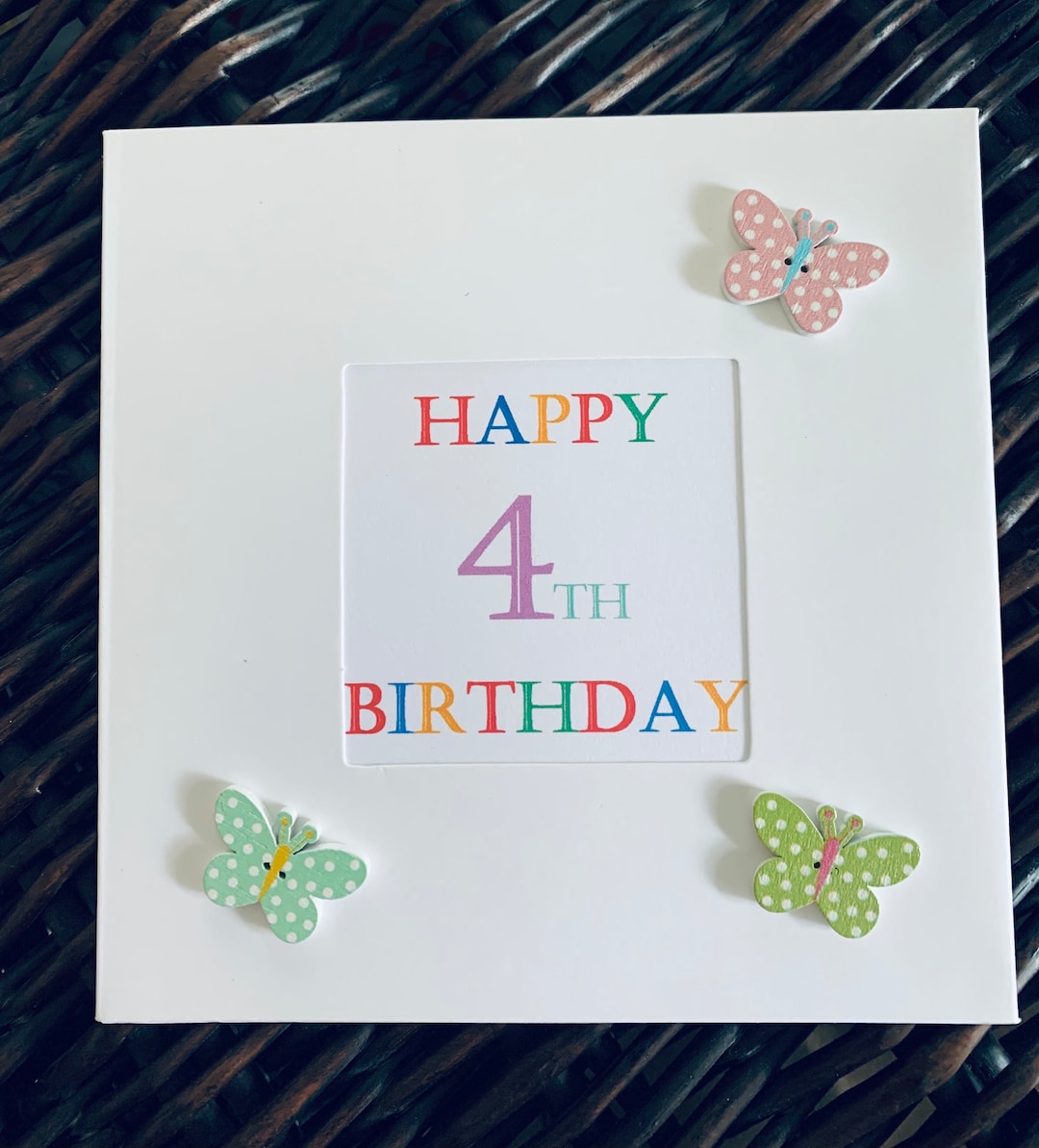 4th Birthday, Happy 4th Burthday, Girl, Daughter, Sister, Granddaughter ...
