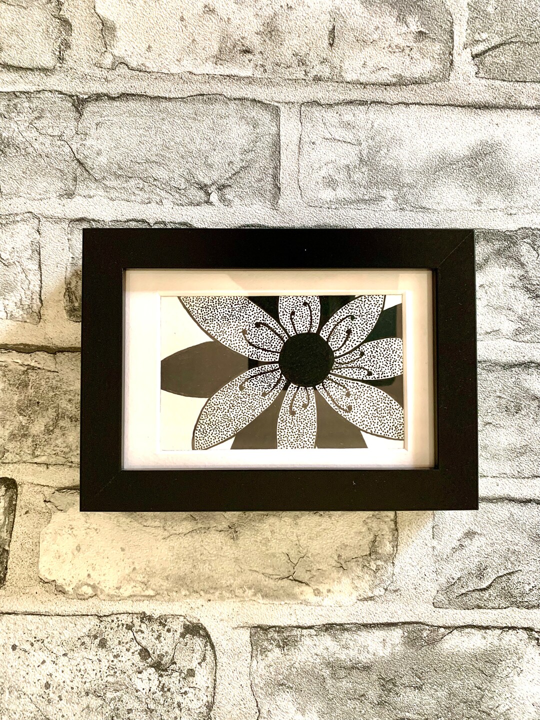 INKART Framed Floral Abstract Wall Art Framed Pictures Abstract Framed