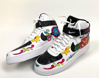 Nike Air Force 1 Custom "Day of the Dead" Concept | Hand-Painted by Reed Revesz