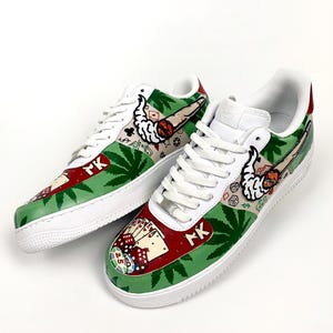 エアフォース1 マリファナカスタム Nike Air Force 1 エアフォース1 マリファナカスタム Nike Air Force 1 - メルカリ